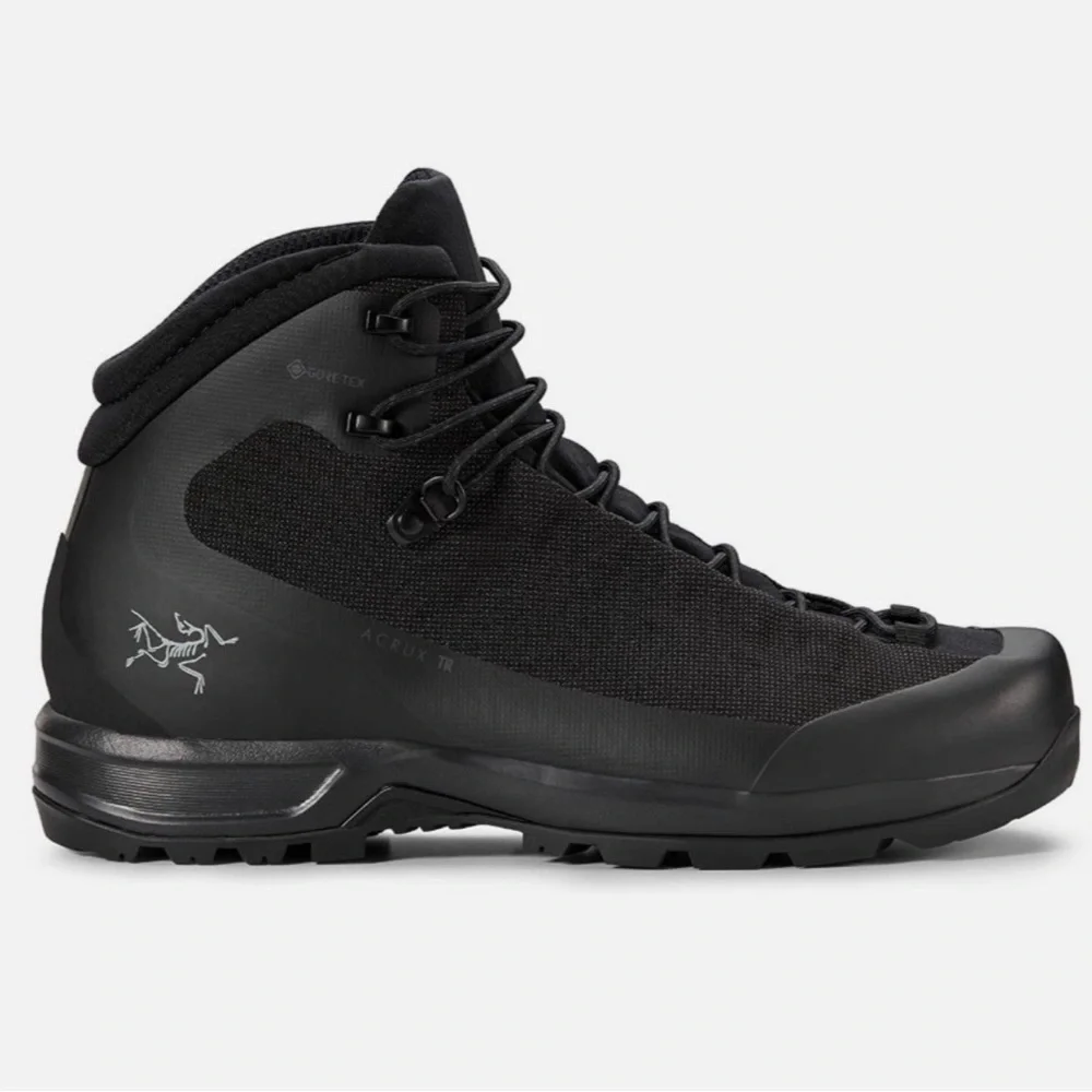 Arc’teryx Mens Black Acrux TR GTX Hiking Trail Boots Size 8.5 Goretex Waterproof